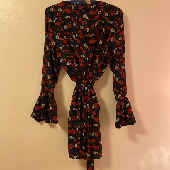 ASOS Parisian Petite Fluttersleeve Dress - Picture 2 of 2